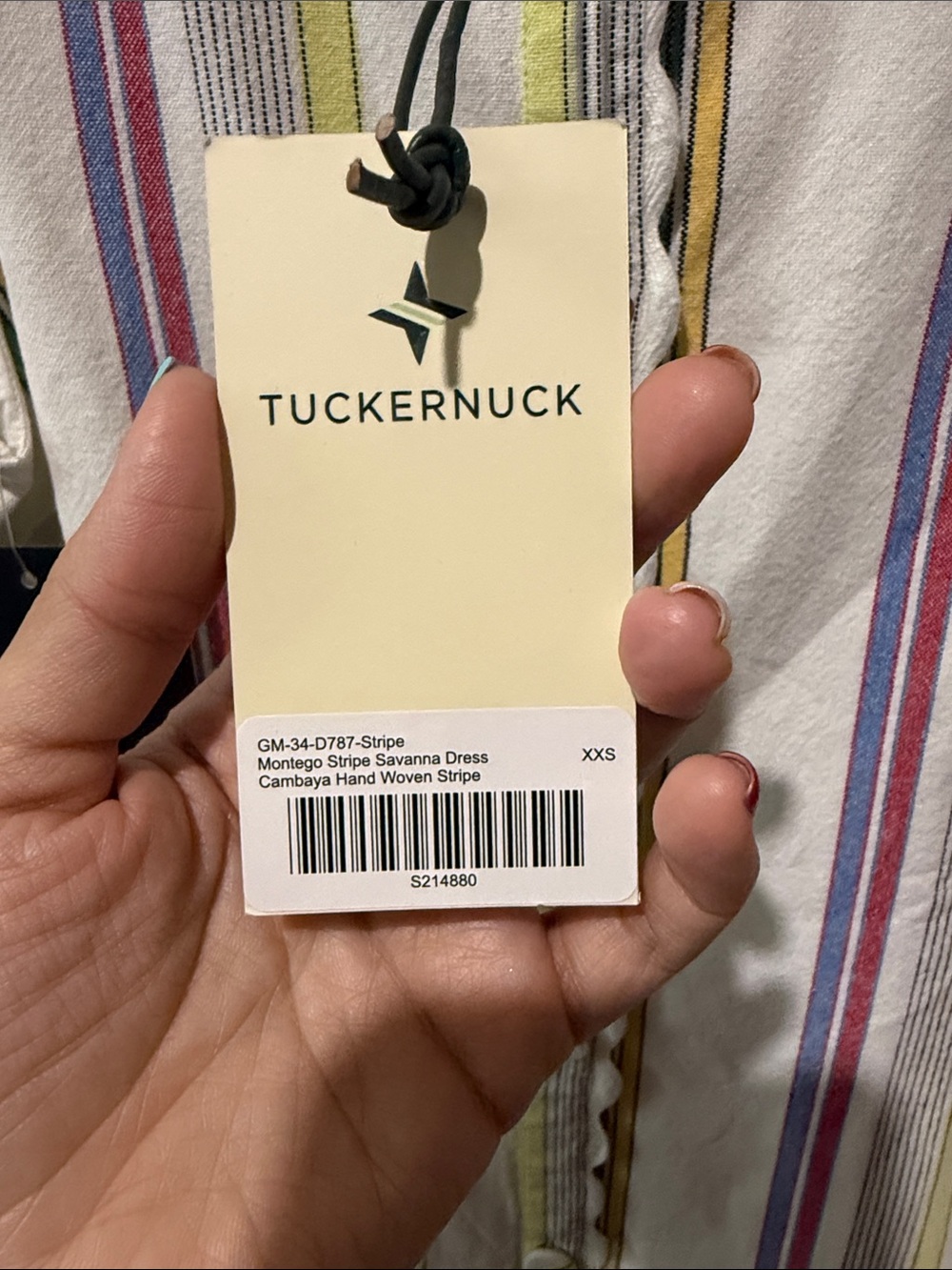 Tuckernuck Isla Stripe Savanna Dress - Picture 8 of 9